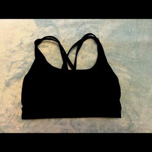 Black Lululemon bra GUC size 6